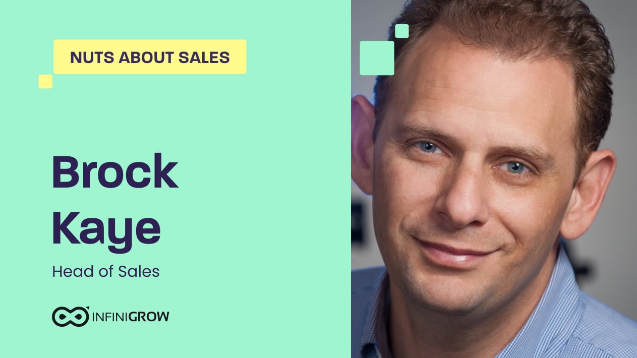 Nuts About Sales, Brock Kaye