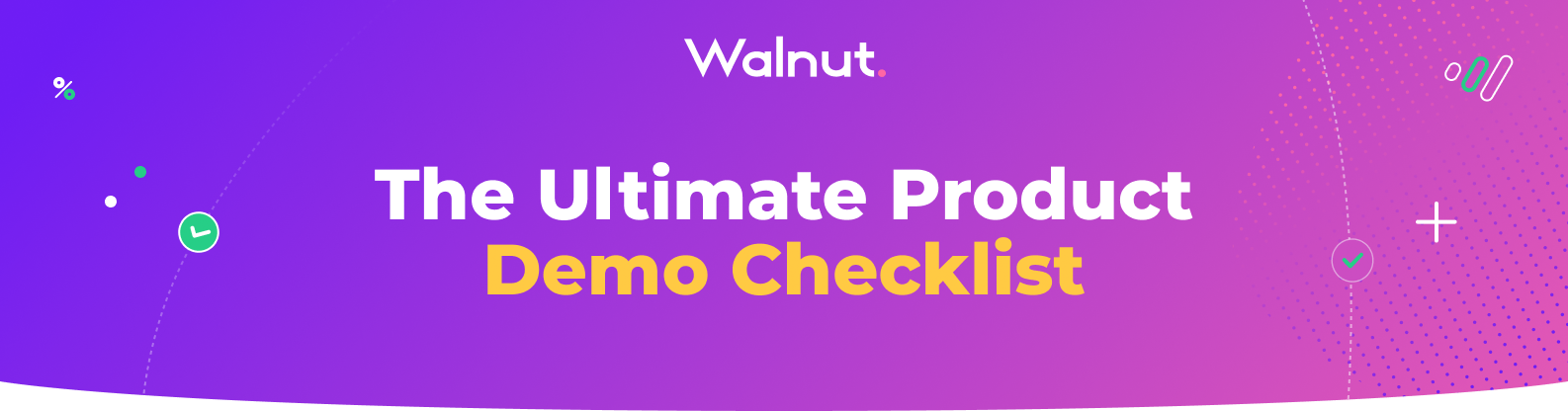 download a product demo checklist