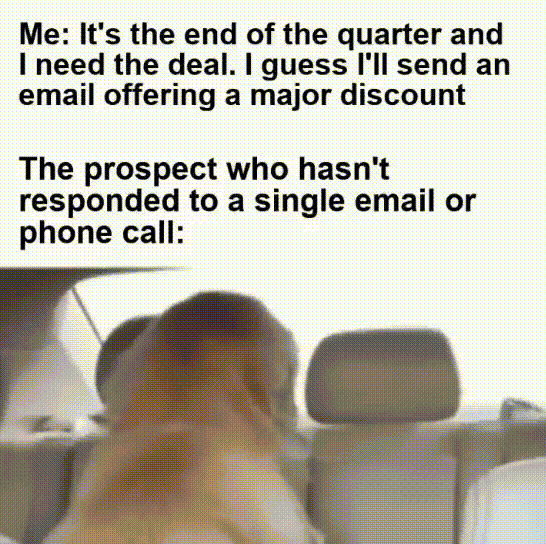 Meme about end of the quarter