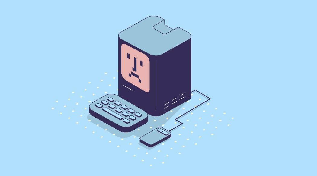 sad demo on computer
