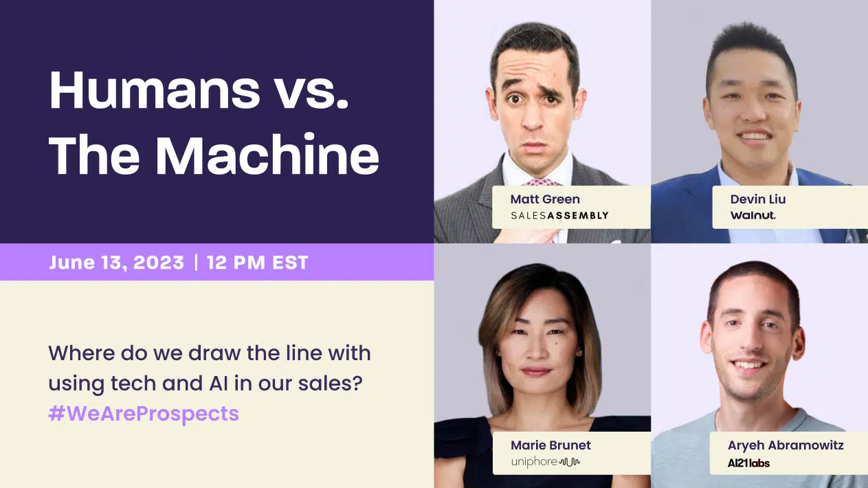 Humans vs. The Machine webinar | Walnut