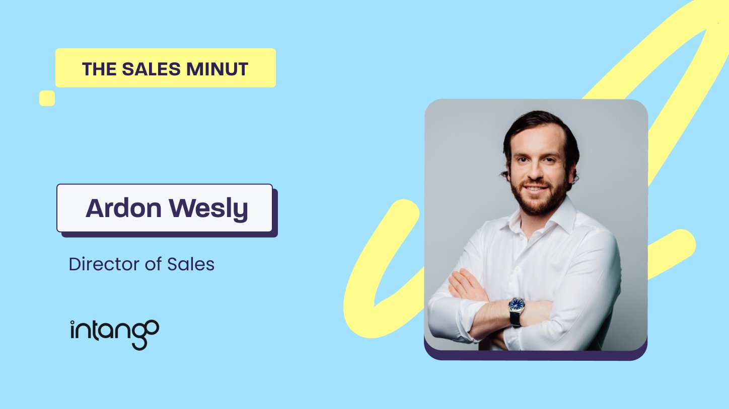 The Sales MiNUT—Ardon Wesly