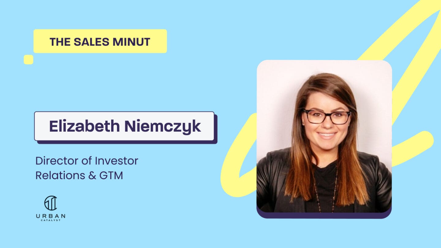 The Sales MiNUT- Elizabeth Niemczyk