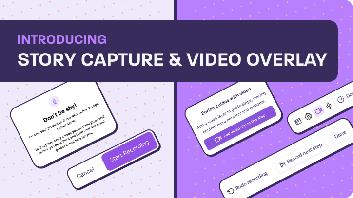 introducing: story capture & video overlay