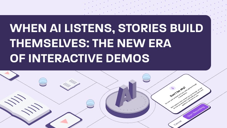 When AI Listens Stories Build Themselves - The New Era of Interactive Demos