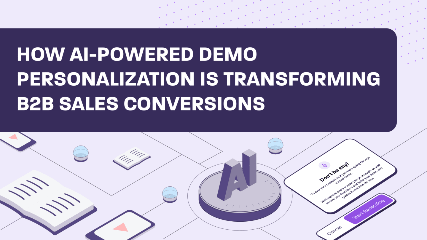 How AI-Powered Demo Personalization Is Transforming B2B Sales Conversions