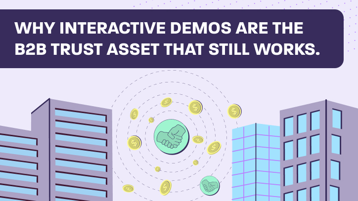 Why Interactive Demos Are the B2B Trust Asset That Still Works.